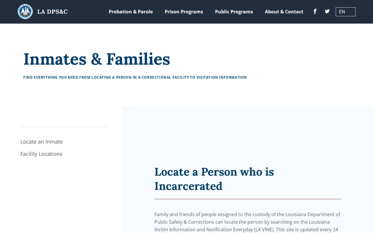 Pointe Coupee Parish arrest records and Louisiana state custody information